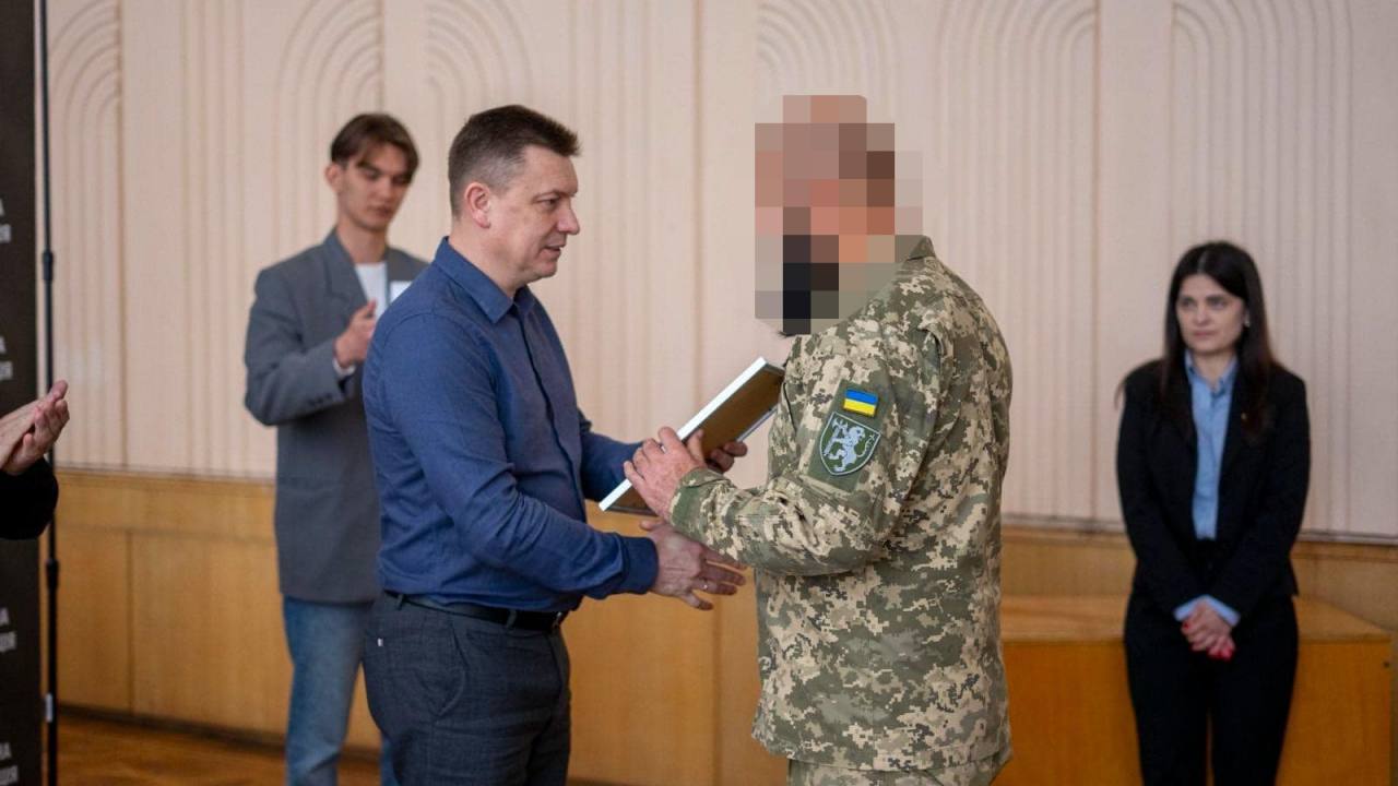 Володимир Болєщук відзначив військовослужбовців Тернопільського зонального відділу Військової служби правопорядку
