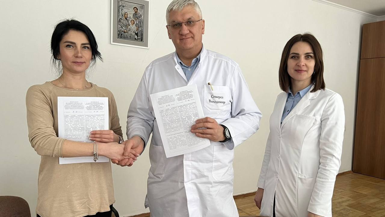 Тернопільська обласна дитяча клінічна лікарня та Агенція регіонального розвитку в Тернопільській області підписали меморандум про співпрацю та партнерство