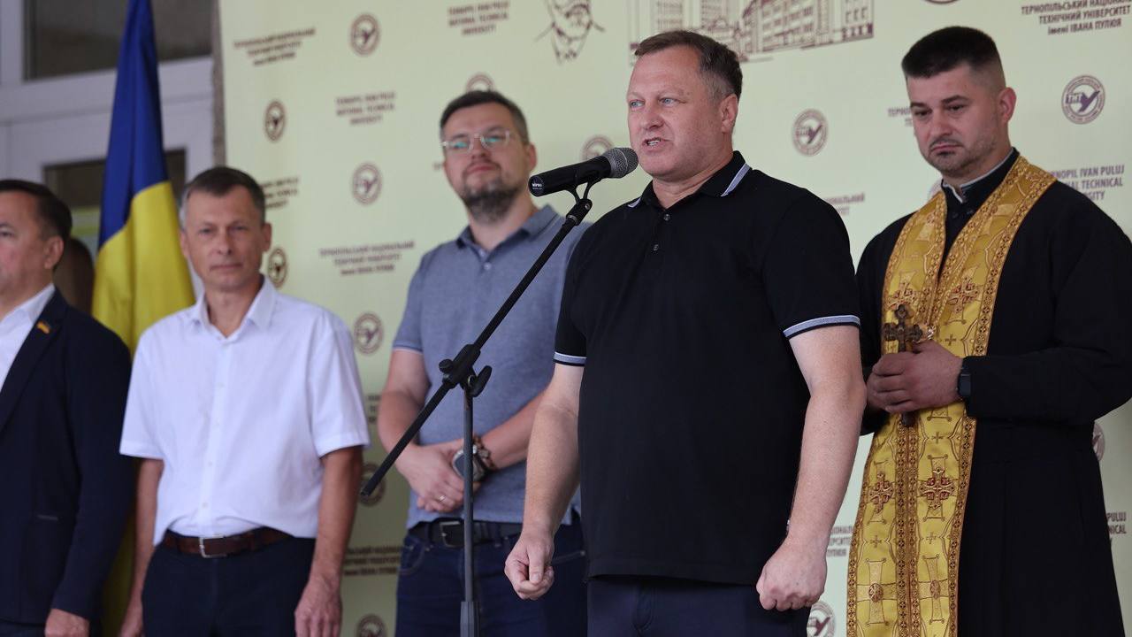 Ігор Сопель привітав першокурсників Тернопільського національного технічного університету з початком навчального року