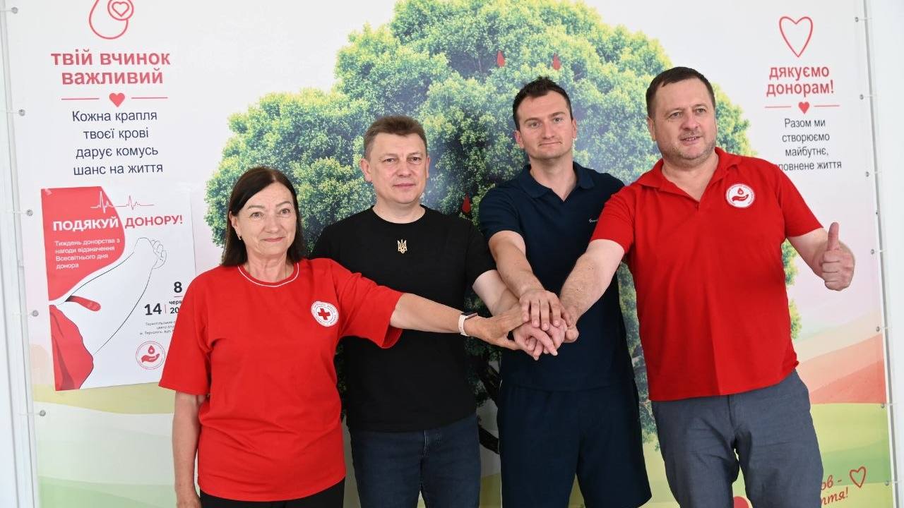 У Тернопільському обласному центрі служби крові триває Тиждень донорства
