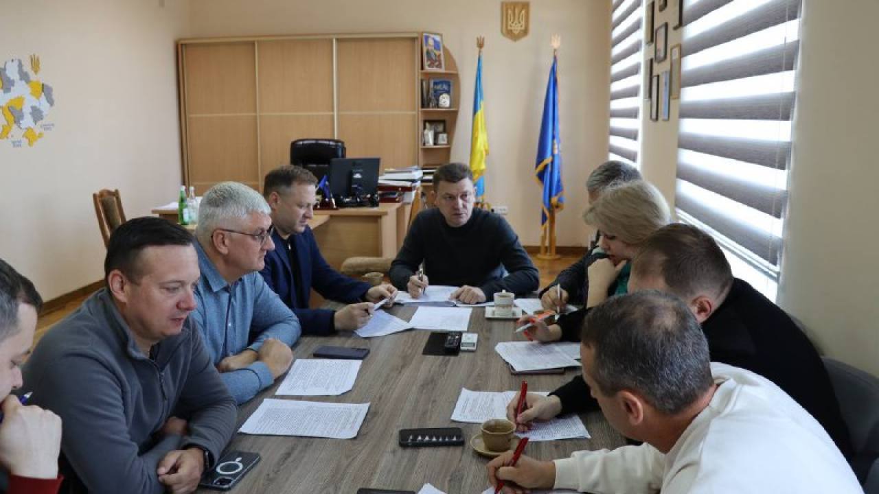 Відбулася нарада уповноважених представників депутатських фракцій Тернопільської обласної ради