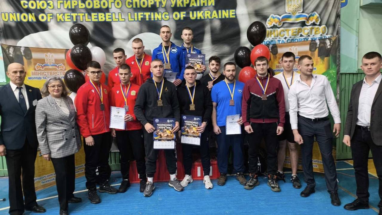 Спортсмени Тернопільщини – серед призерів Чемпіонату України з гирьового спорту 
