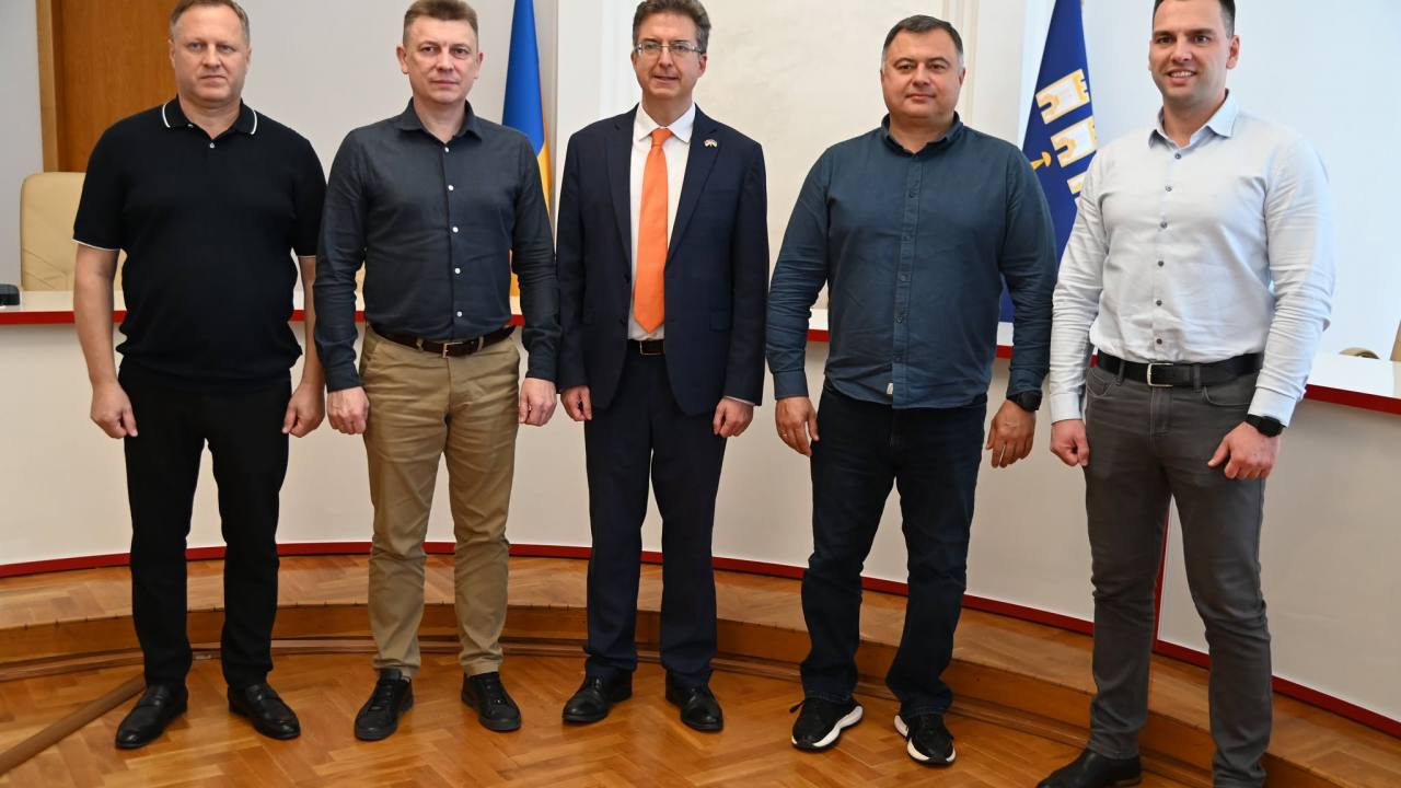 Посол Сербії в Україні Андон Сапунджи вперше відвідав Тернопільщину